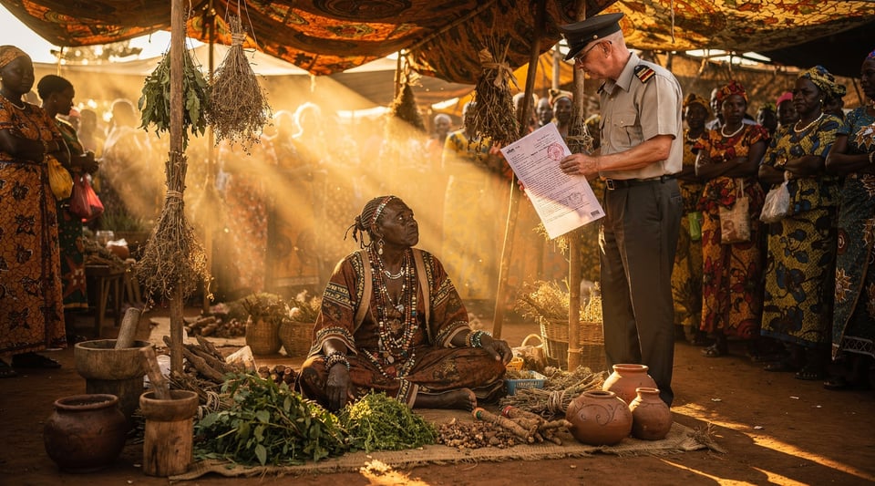 Illustration for: In Uganda, Practicing as a Traditional Healer Without a License Can Cost You 20 Million Shillings