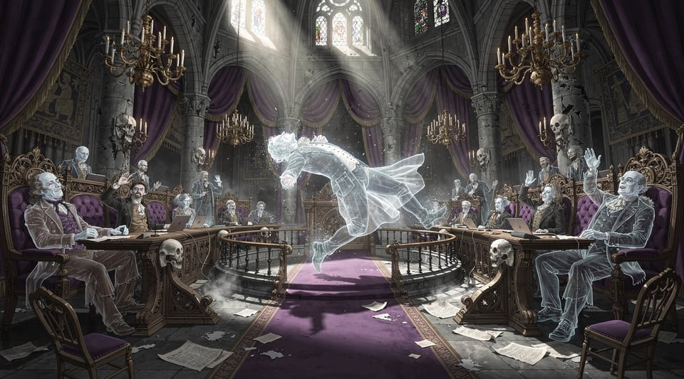 Illustration for: It's illegal to die in the Houses of Parliament