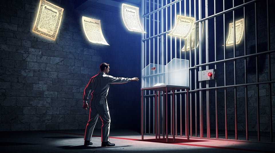 Illustration for: Uruguay Does NOT Force Prisoners to Vote — Most Can't Vote At All