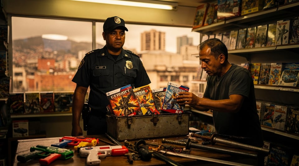 Illustration for: Venezuela Banned Violent Video Games — With Jail Time for Sellers